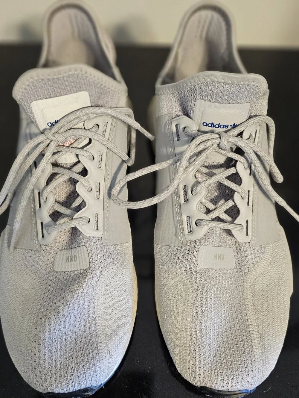 adidas Men’s NMD Knit Sneakers - Light Gray